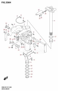 DF40A From 04003F-710001 (E01)  2017 drawing SWIVEL BRACKET (DF60A:E40)