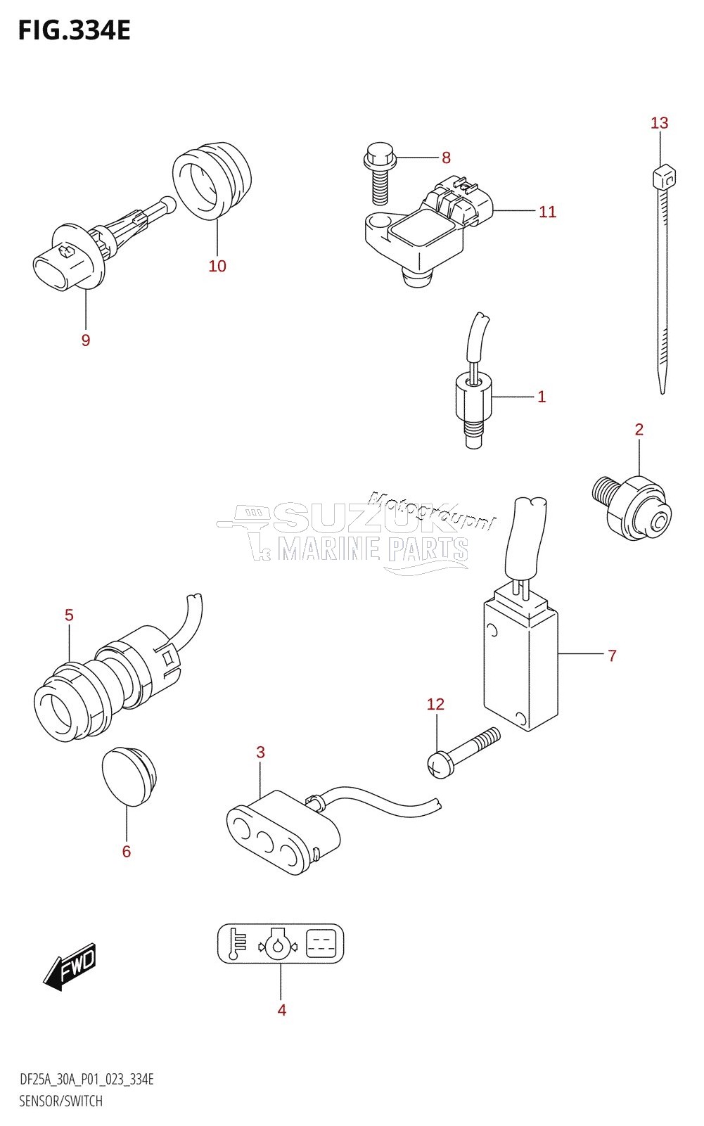 SENSOR /​ SWITCH (DF30A)