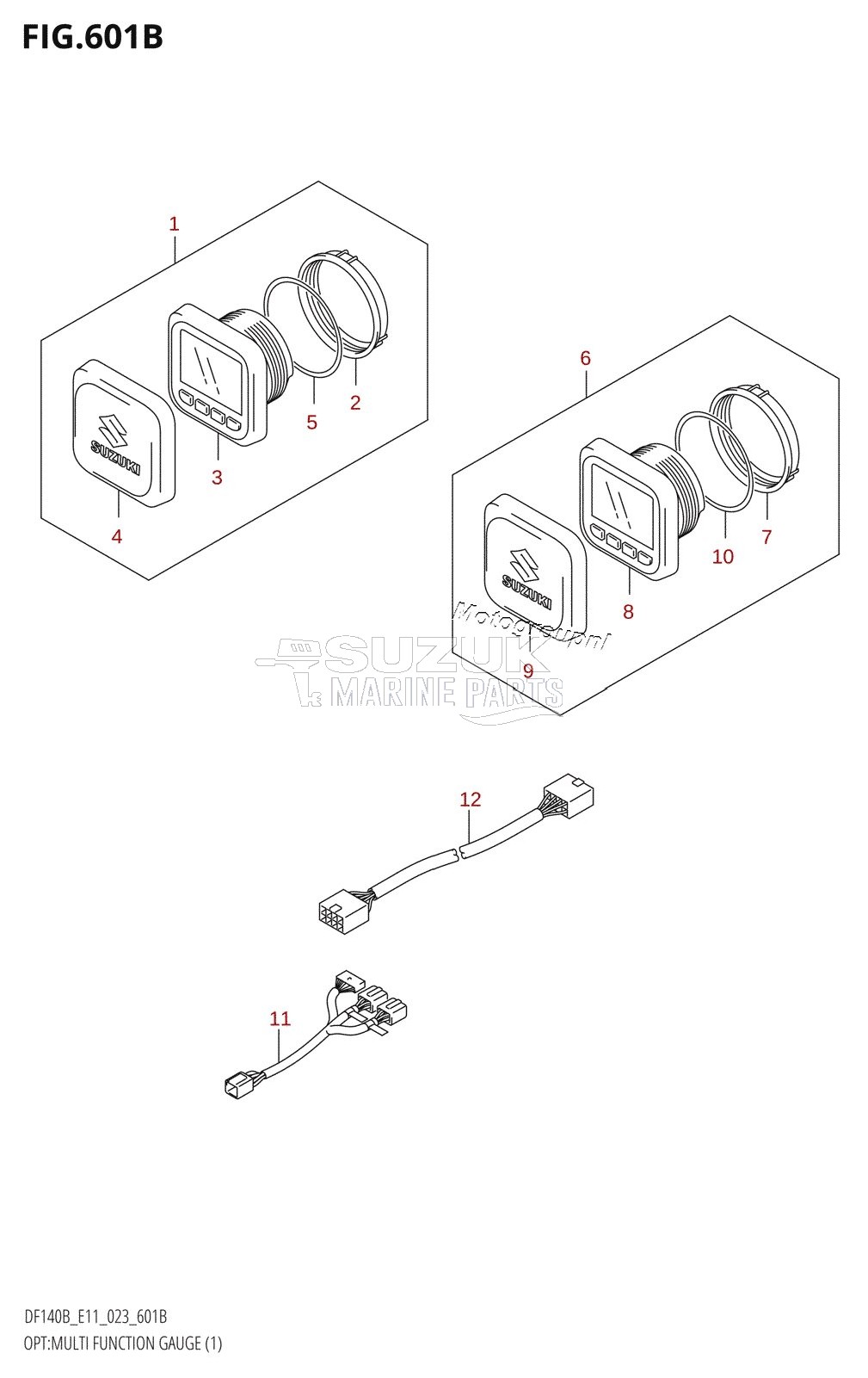 OPT:MULTI FUNCTION GAUGE (1) (023)