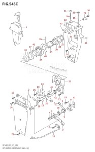 DF140A From 14003F-510001 (E01 E40)  2015 drawing OPT:REMOTE CONTROL ASSY SINGLE (2) (DF140AZ:E01)