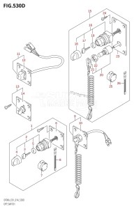 DF80A From 08002F-410001 (E01 E40)  2014 drawing OPT:SWITCH (DF80A:E40)