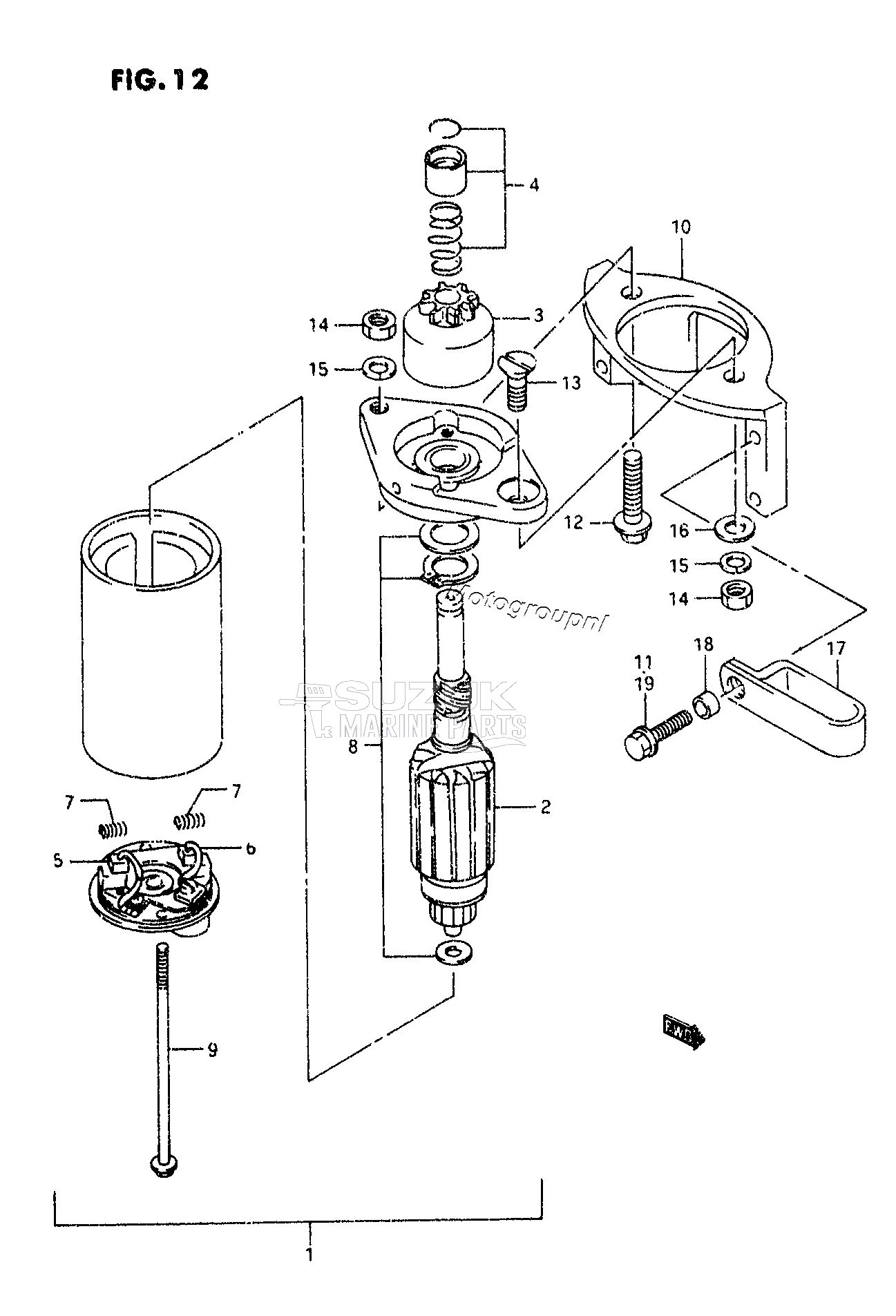 STARTING MOTOR