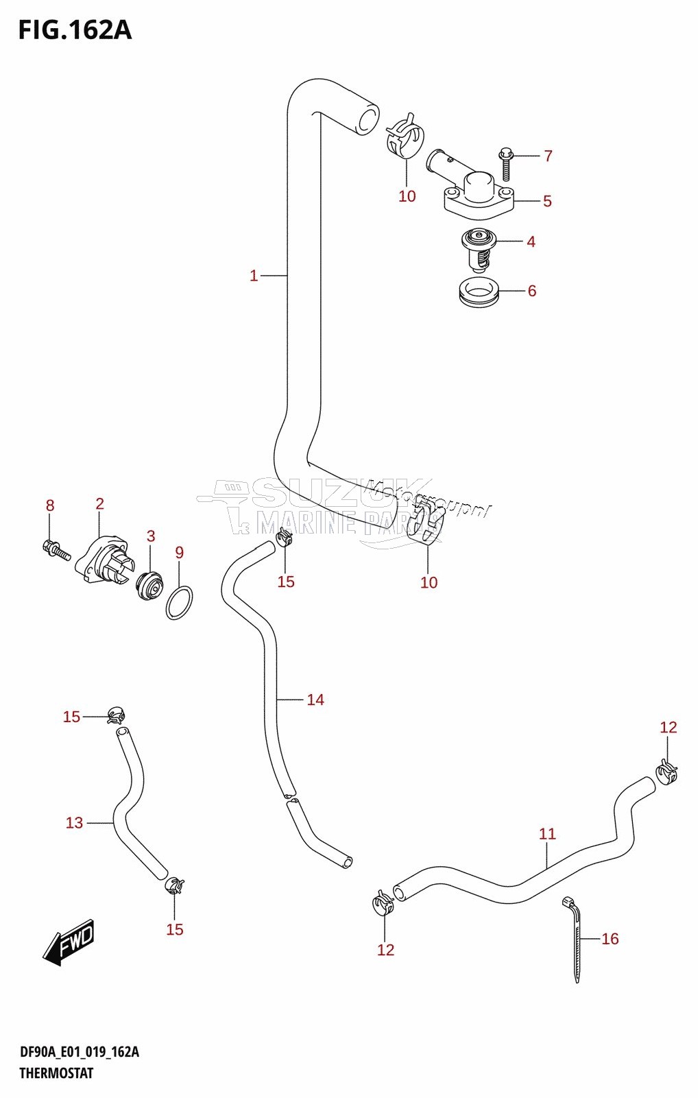 THERMOSTAT (DF70A,DF90A,DF100B)