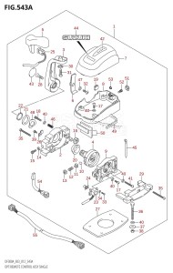 DF300A From 30002P-210001 (E03)  2012 drawing OPT:REMOTE CONTROL ASSY SINGLE