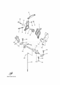 40XMH drawing THROTTLE-CONTROL