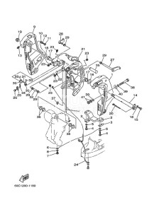 F100B drawing FRONT-FAIRING-BRACKET