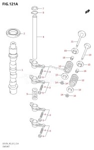 DF9.9 From 00993F-310001 (P03)  2013 drawing CAMSHAFT