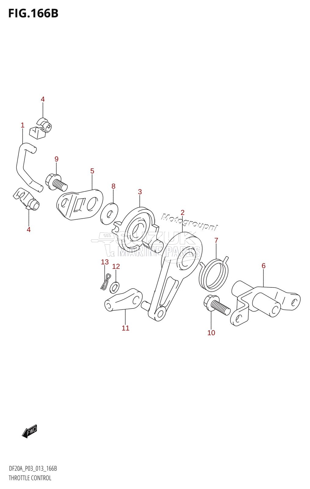 THROTTLE CONTROL (DF15AR:P03)