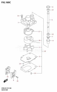 DF90A From 09003F-910001 (E01 E40)  2019 drawing WATER PUMP (DF90A:E01,DF90ATH:E01)