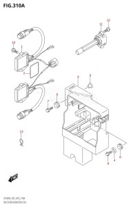 DF225Z From 22503Z-810001 (E03)  2018 drawing RECTIFIER /​ IGNITION COIL