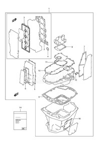 DF 150 drawing Gasket Set