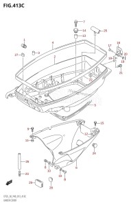 DT25 From 02503K-310001 (P36-)  2013 drawing UNDER COVER (DT30R:P40)