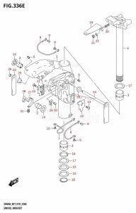 DF40A From 04003F-910001 (E01)  2019 drawing SWIVEL BRACKET (DF60A:E40)