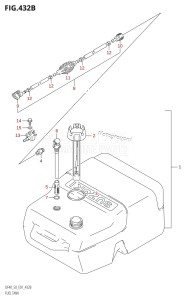 DF40 From 04001F-251001 (E01)  2002 drawing FUEL TANK