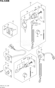 05003F-210001 (2012) 50hp E01-Gen. Export 1 (DF50AT  DF50ATH) DF50A drawing OPT:SWITCH (DF40AST:E34)