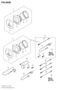 DF150AP From 15003P-040001 (E01 E03 E40)  2020 drawing OPT:MULTI FUNCTION GAUGE (2) (022,023)