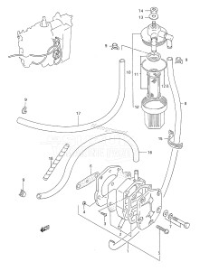 DT50 From 05004-651001 ()  1996 drawing FUEL PUMP