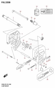 DF15A From 01504F-510001 (P01)  2015 drawing CLAMP BRACKET (DF9.9BR:P01)