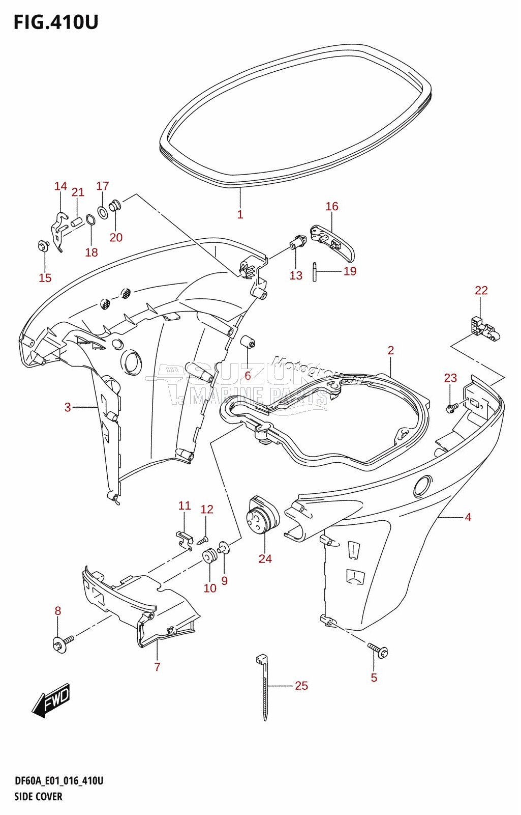 SIDE COVER (DF60AVTH:E40)