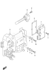 DF 200A drawing Rectifier/Ignition Coil