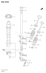 DF15 From 01503F-110001 (P03)  2011 drawing CAMSHAFT