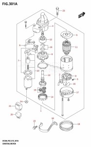 DF15A From 01504F-510001 (P03)  2015 drawing STARTING MOTOR (E-STARTER)