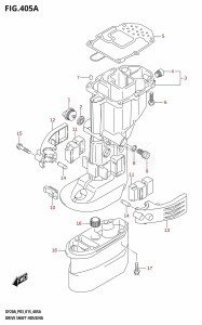 DF20A From 02002F-510001 (P03)  2015 drawing DRIVE SHAFT HOUSING