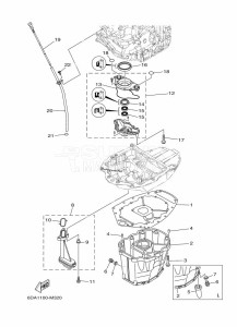 LF150CA drawing VENTILATEUR-DHUILE