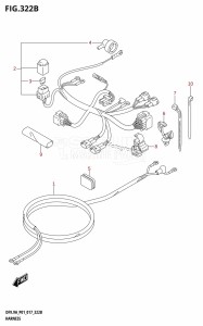 DF8A From 00801F-710001 (P01)  2017 drawing HARNESS (DF8AR:P01)