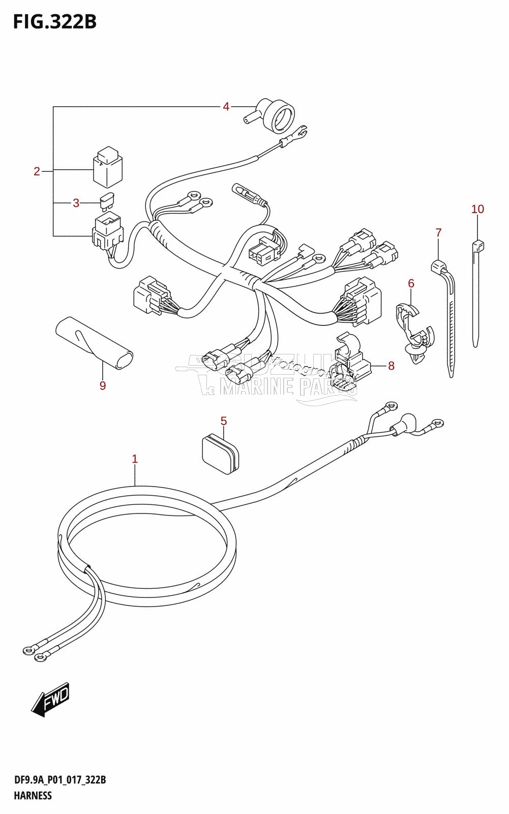 HARNESS (DF8AR:P01)