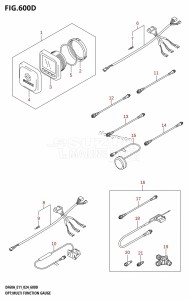 DF60AQH From 06002F-440001 (E11 - E40)  2024 drawing OPT:MULTI FUNCTION GAUGE ((DF40A,DF40AST,DF50A,DF50AVT,DF60A,DF60AVT,DF40ASVT):(E03,E11,E34))