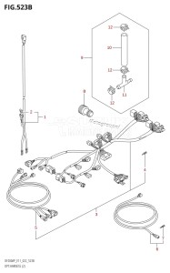 DF175AP From 17503P-240001 (E11)  2022 drawing OPT:HARNESS (2) (022)