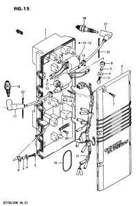 DT150 From 15001-601001 till 602891 ()  1986 drawing ELECTRIC (2)