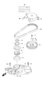 DF 9.9A drawing Timing Belt w/Remote Control