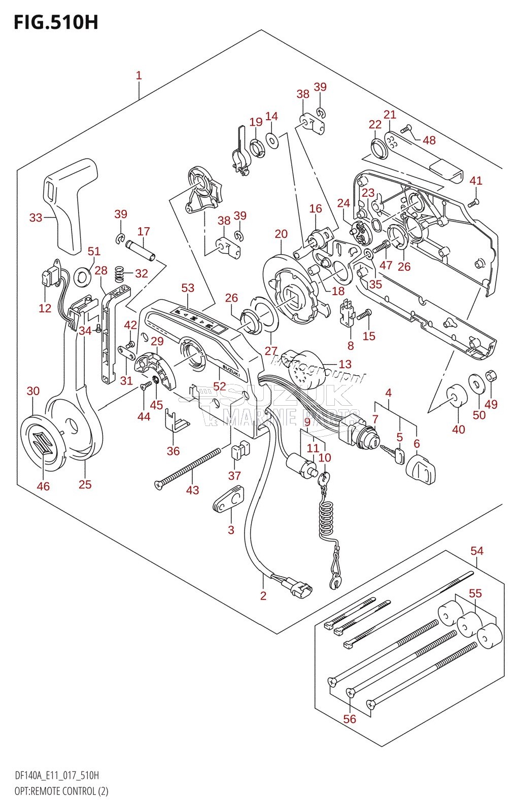 OPT:REMOTE CONTROL (2) (DF140AZ:E11)