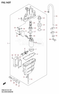 DF40A From 04003F-410001 (E01)  2014 drawing FUEL VAPOR SEPARATOR (DF60AVTH:E01)