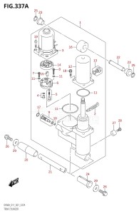 06002F-240001 (2022) 60hp E01 E40 E11-Gen. Export - Costa Rica (DF60AQH  DF60AQH  DF60AT  DF60AT  DF60ATH  DF60ATH) DF60A drawing TRIM CYLINDER (DF40A,DF40ATH,DF50A,DF50ATH)