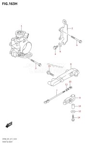 DF70A From 07003F-710001 (E01 E40)  2017 drawing THROTTLE BODY (DF90A:E40)