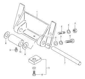 DT60 From 06002-581001 ()  1995 drawing OPT : CYLINDER SUPPORT (DT60WM MODEL:94)