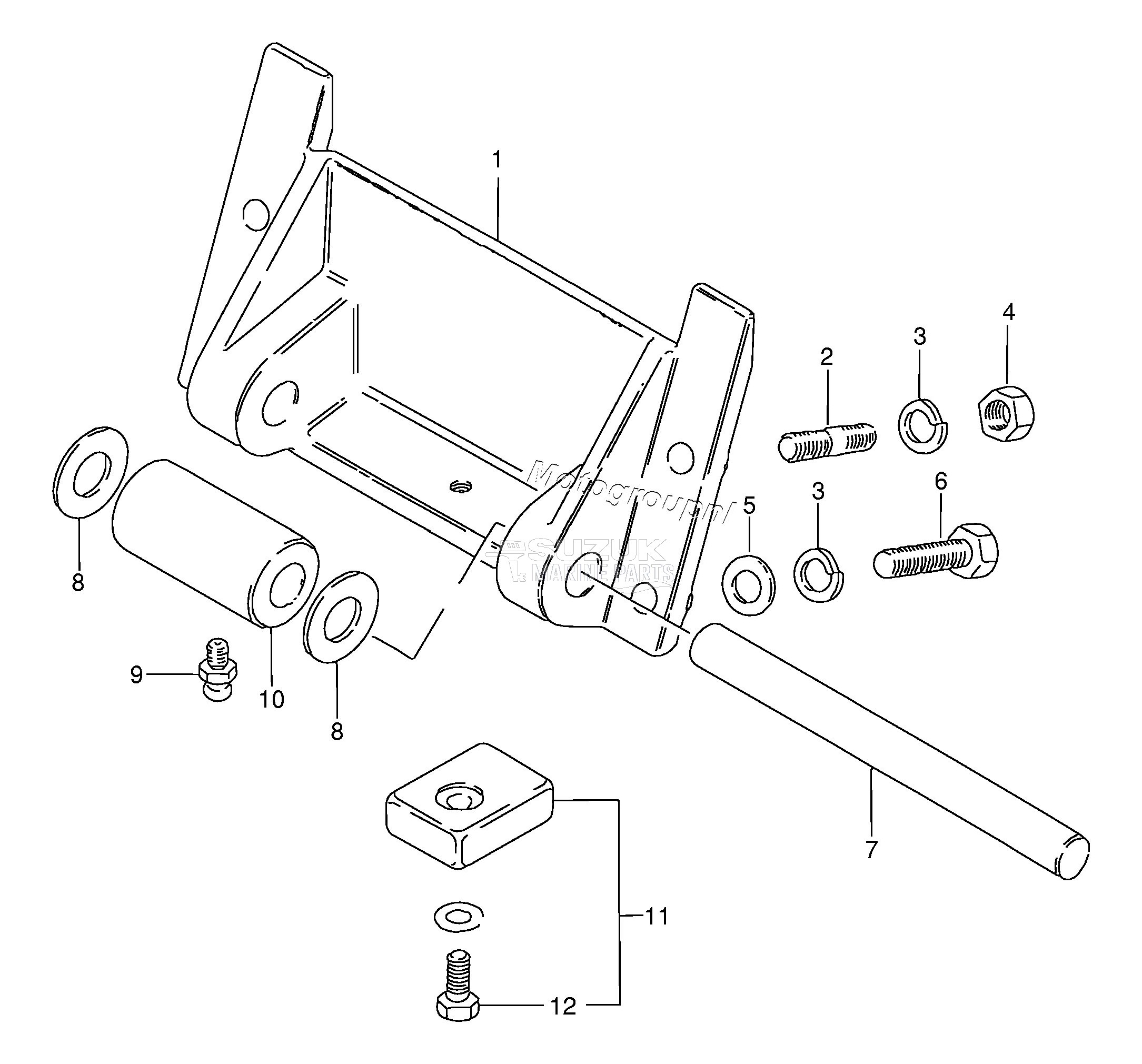 OPT : CYLINDER SUPPORT (DT60WM MODEL:94)