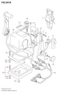 DF200 From 20002F-510001 (E03)  2015 drawing OPT:REMOTE CONTROL ASSY DUAL (1)