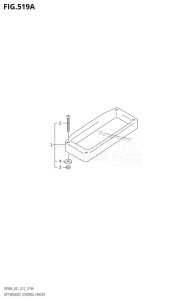 DF70A From 07003F-310001 (E01 E40)  2013 drawing OPT:REMOTE CONTROL SPACER