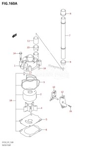 DF250 From 25001F-780001 (E01 E40)  2007 drawing WATER PUMP