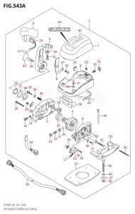 DF250A From 25003P-310001 (E01 E40)  2013 drawing OPT:REMOTE CONTROL ASSY SINGLE