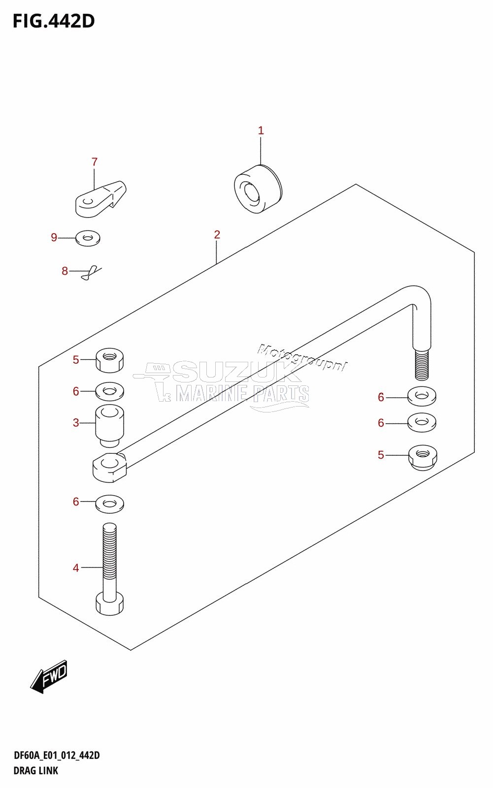 DRAG LINK (DF50A:E01)