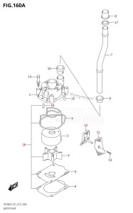 DF175AP From 17503P-910001 (E01 E40)  2019 drawing WATER PUMP (E01)