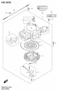 DF9.9B From 00995F-710001 (P01)  2017 drawing RECOIL STARTER (DF15ATH:P01)