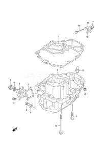 Outboard DF 60A drawing Oil Pan