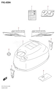 DF2.5 From 00252F-410001 (P03)  2014 drawing ENGINE COVER