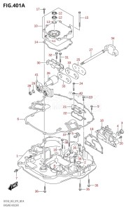 DF250Z From 25003Z-910001 (E03 E40)  2019 drawing ENGINE HOLDER (DF225T,DF225Z,DF250T,DF250Z)